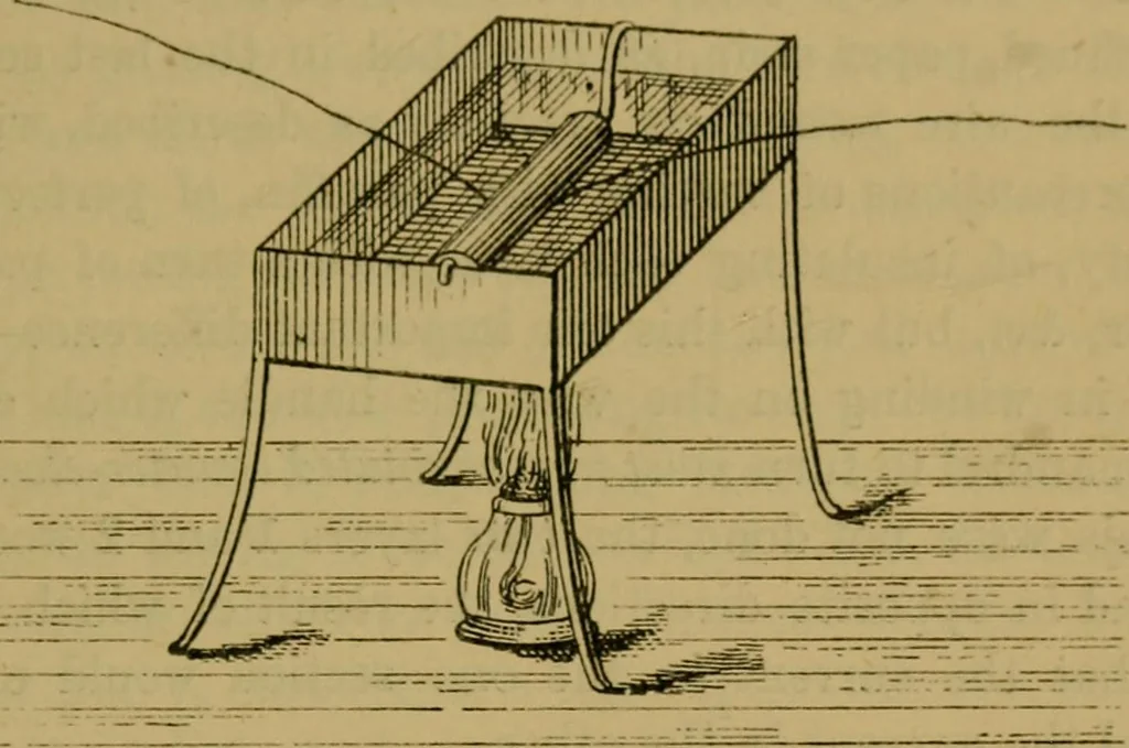 An illustration from Radiography and the 'X' rays in practice and theory : with constructional manipulatory details, 1898, leaf 48