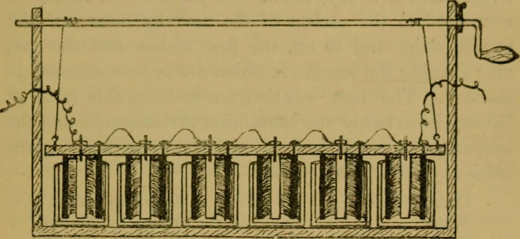 An illustration from Radiography and the 'X' rays in practice and theory : with constructional manipulatory details, 1898, leaf 68