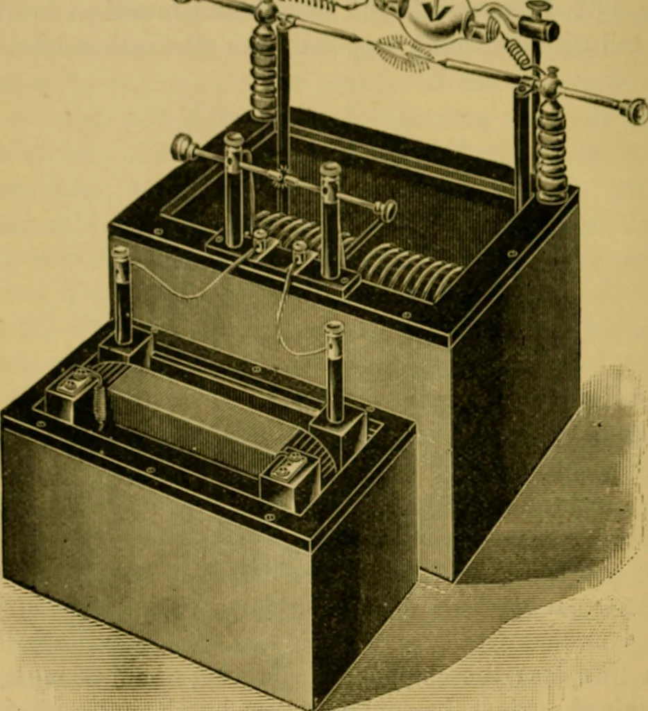 An illustration from Radiography and the 'X' rays in practice and theory : with constructional manipulatory details, 1898, leaf 73