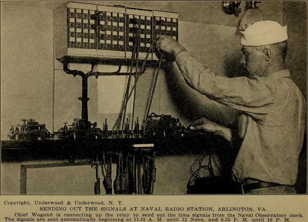 An illustration from Radio, miracle of the 20th century ... a story of human achievement that stands unrivalled in the history of humanity, together with a colorful portrayal, giving a broad, general view of the whole subject of wireless telegraph and telephone and its marvelous development, 1922, leaf 167