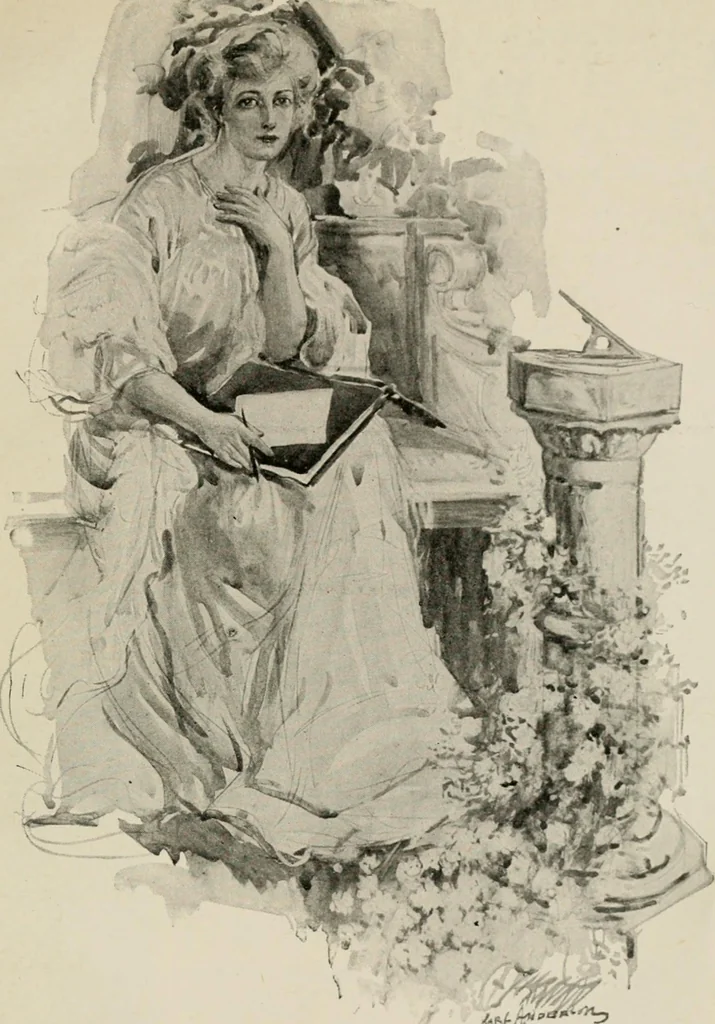 An illustration from Raeburn, 1905, leaf 48