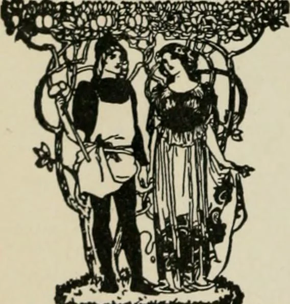 An illustration from Raeburn, 1905, leaf 51