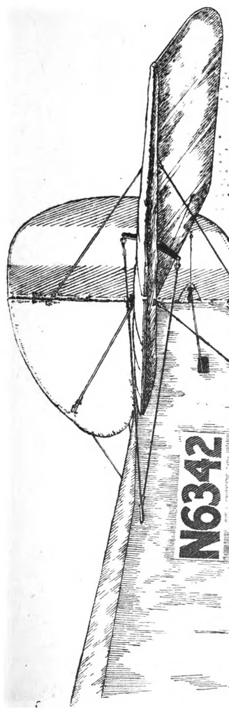 An illustration from Royal Air Force. Technical Notes. Aeroplanes M-Z. Rigging Notes [1918, Great Britain], 1918, leaf 243