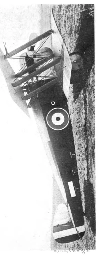 An illustration from Royal Air Force. Technical Notes. Aeroplanes M-Z. Rigging Notes [1918, Great Britain], 1918, leaf 266