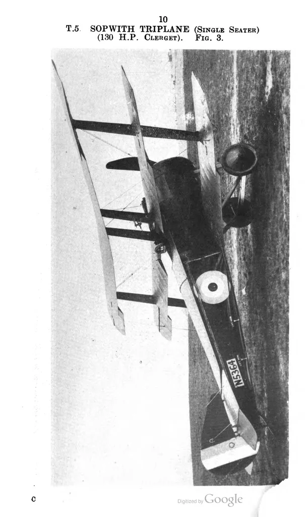 An illustration from Royal Air Force. Technical Notes. Aeroplanes M-Z. Rigging Notes [1918, Great Britain], 1918, leaf 317
