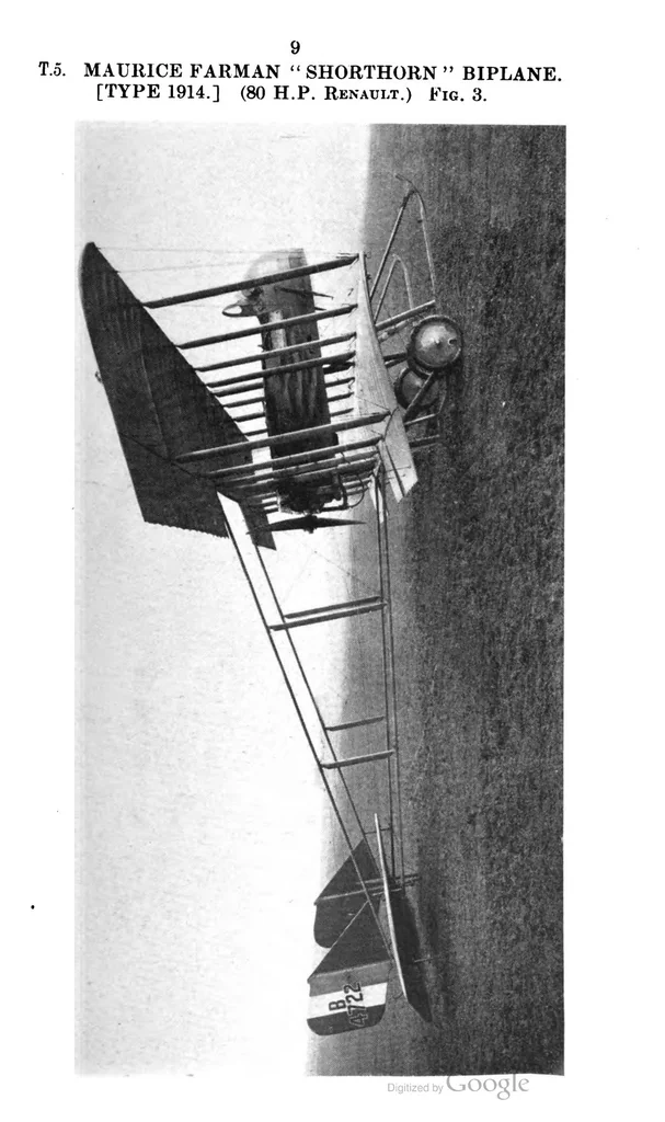 An illustration from Royal Air Force. Technical Notes. Aeroplanes M-Z. Rigging Notes [1918, Great Britain], 1918, leaf 57