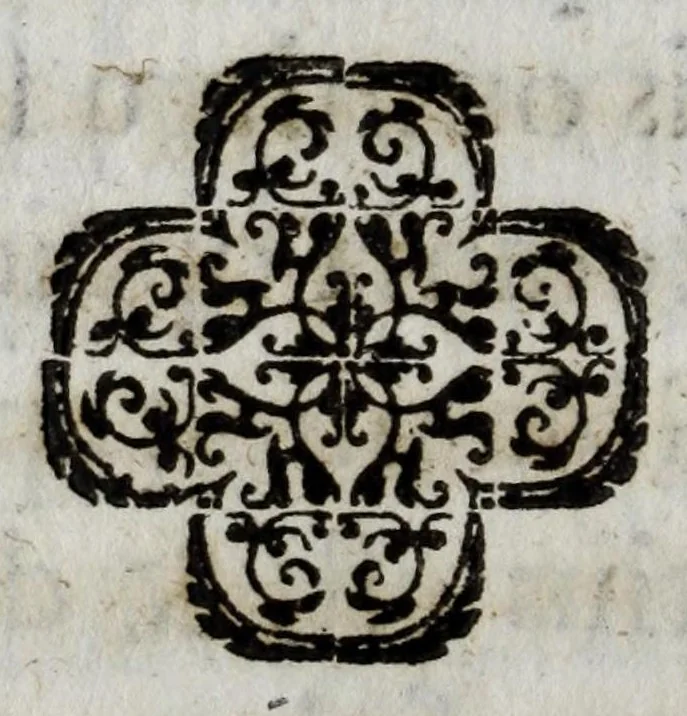 An illustration from Ragguaglio di Cosenza e di trent'una sue nobili famiglie, 1639, leaf 170
