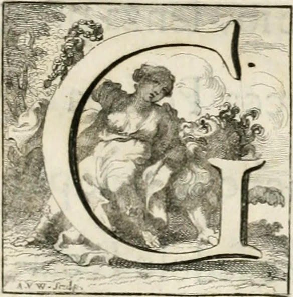 An illustration from Raggvaglio della solenne comparsa, fatta in Roma gli otto di gennaio MDCLXXXVII. dall'illvstrissimo, et eccellentissimo signor conte di Castelmaine ambasciadore straordinario della Sagra Real Maestà di Giacomo Secondo rè d'Inghilterra, Scozia, Francia, et Ibernia, difensore della fede alla Santa Sede Apostolica, in andare pvblicamente all'vdienza della Santità di Nostro Signore Papa Innocenzo Vndecimo, 1687, leaf 8