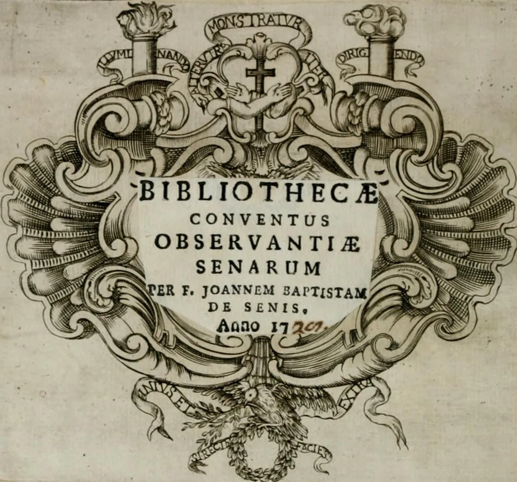 An illustration from Ragionamento di Luca Contile sopra la proprietà delle imprese con le particolari de gli academici Affidati et con le interpretationi et croniche .., 1574, leaf 5