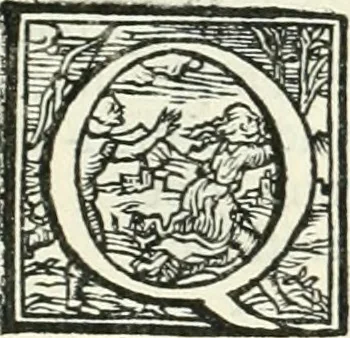 An illustration from Ragionamento di Lvca Contile sopra la proprietà delle imprese : con le particolari de gli academici Affidati et con le interpretationi et croniche, 1574, leaf 115