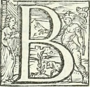 An illustration from Ragionamento di Lvca Contile sopra la proprietà delle imprese : con le particolari de gli academici Affidati et con le interpretationi et croniche, 1574, leaf 121