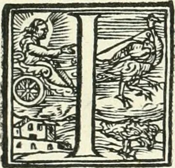 An illustration from Ragionamento di Lvca Contile sopra la proprietà delle imprese : con le particolari de gli academici Affidati et con le interpretationi et croniche, 1574, leaf 161