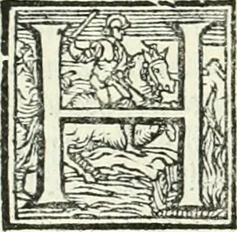 An illustration from Ragionamento di Lvca Contile sopra la proprietà delle imprese : con le particolari de gli academici Affidati et con le interpretationi et croniche, 1574, leaf 163