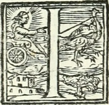 An illustration from Ragionamento di Lvca Contile sopra la proprietà delle imprese : con le particolari de gli academici Affidati et con le interpretationi et croniche, 1574, leaf 167