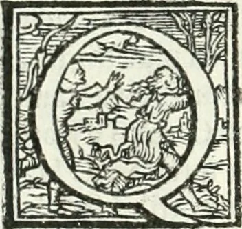 An illustration from Ragionamento di Lvca Contile sopra la proprietà delle imprese : con le particolari de gli academici Affidati et con le interpretationi et croniche, 1574, leaf 177