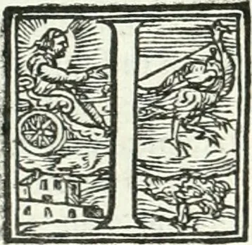 An illustration from Ragionamento di Lvca Contile sopra la proprietà delle imprese : con le particolari de gli academici Affidati et con le interpretationi et croniche, 1574, leaf 191