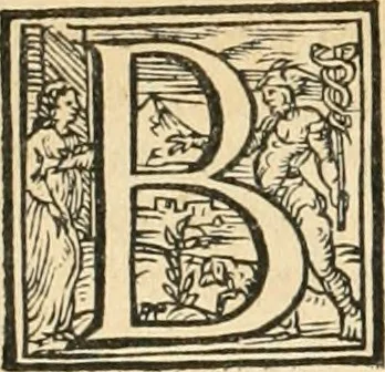 An illustration from Ragionamento di Lvca Contile sopra la proprietà delle imprese : con le particolari de gli academici Affidati et con le interpretationi et croniche, 1574, leaf 209