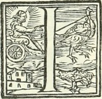 An illustration from Ragionamento di Lvca Contile sopra la proprietà delle imprese : con le particolari de gli academici Affidati et con le interpretationi et croniche, 1574, leaf 237