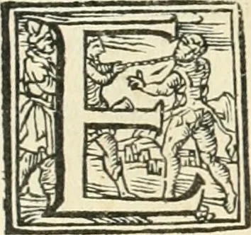 An illustration from Ragionamento di Lvca Contile sopra la proprietà delle imprese : con le particolari de gli academici Affidati et con le interpretationi et croniche, 1574, leaf 319