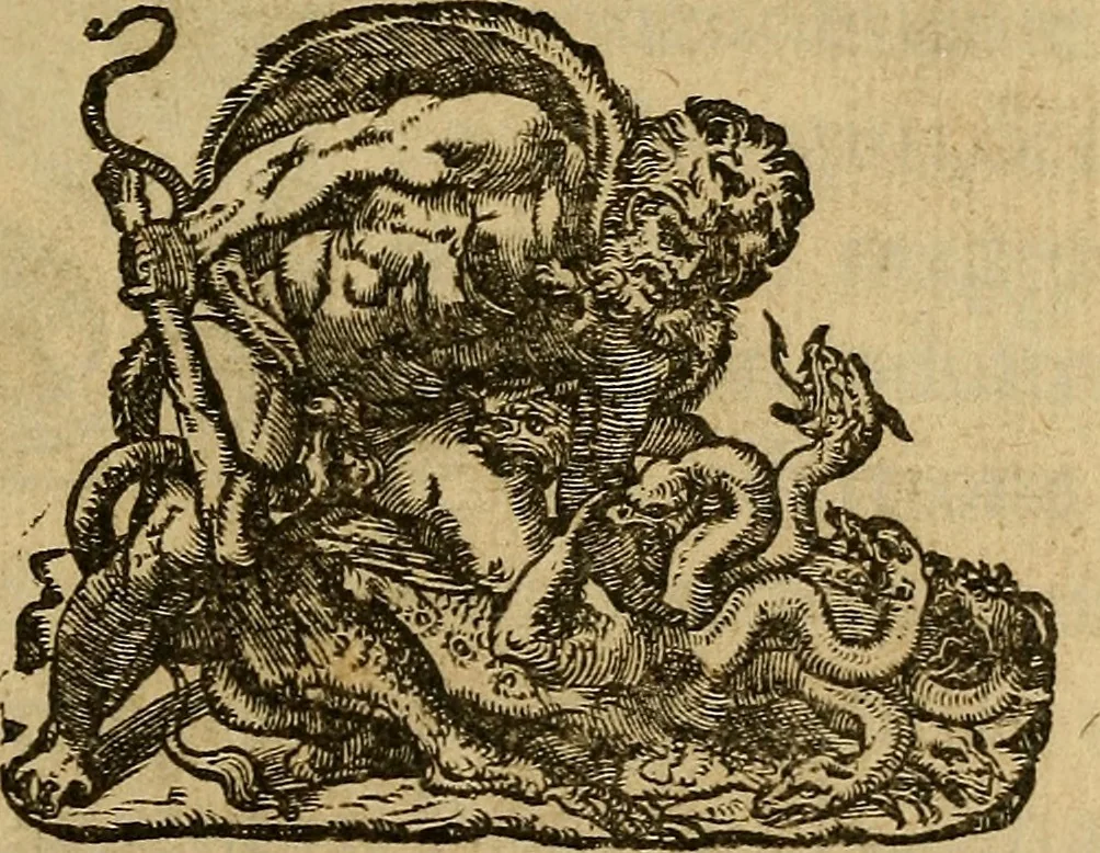 An illustration from Ragionamento di M. Givseppe Betvssi sopra il Cathaio, lvogo dello ill. S. Pio Enea Obizzi, 1573, leaf 4