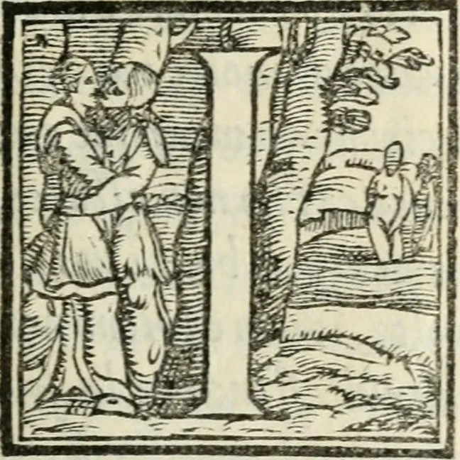 An illustration from Ragionamento di mons. Paolo Giovio sopra i motti, & disegni d'arme, & d'amore, che communemente chiamano imprese : con vn discorso di Girolamo Ruscelli, intorno allo stesso soggetto, 1556, leaf 4