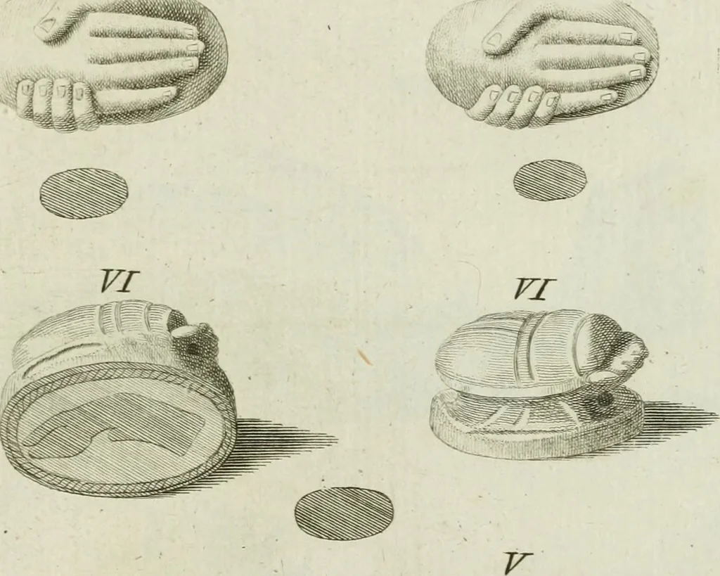 An illustration from Ragionamento a Madama N.N. sopra gli antichi ornamenti e trastulli de'bambini, 1781, leaf 48