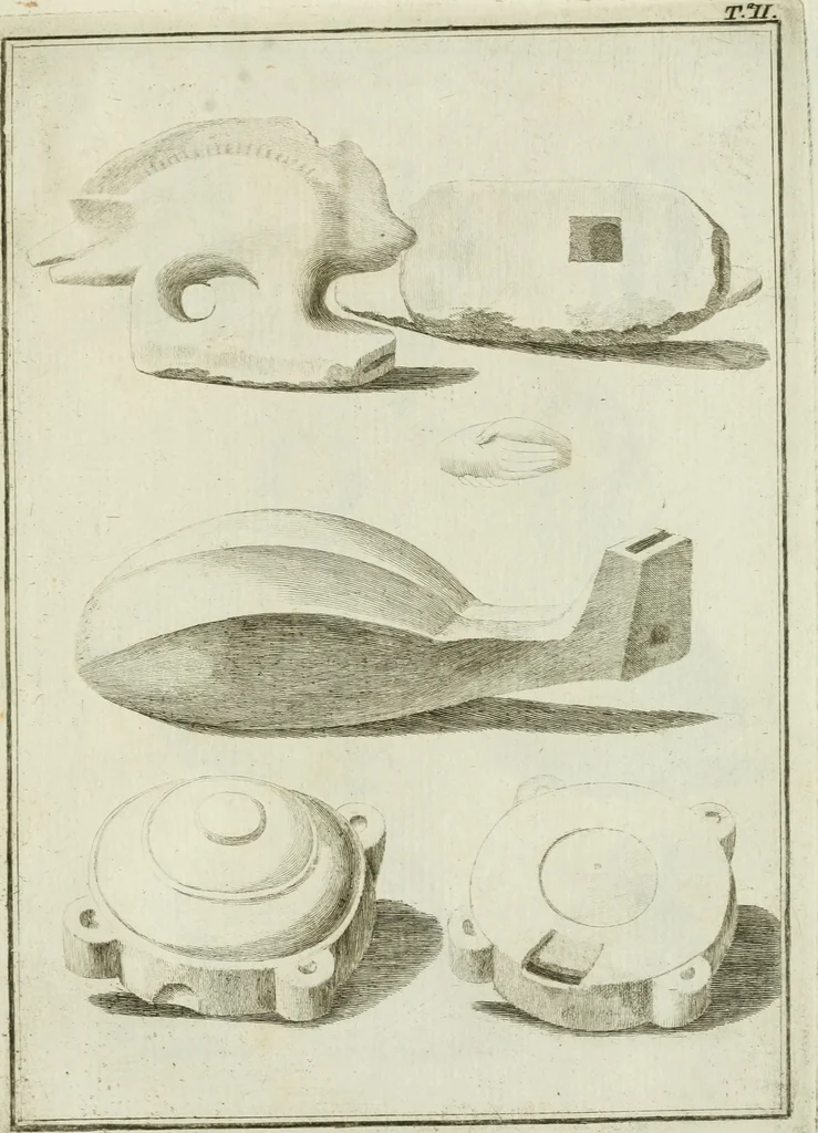 An illustration from Ragionamento a Madama N.N. sopra gli antichi ornamenti e trastulli de'bambini, 1781, leaf 50
