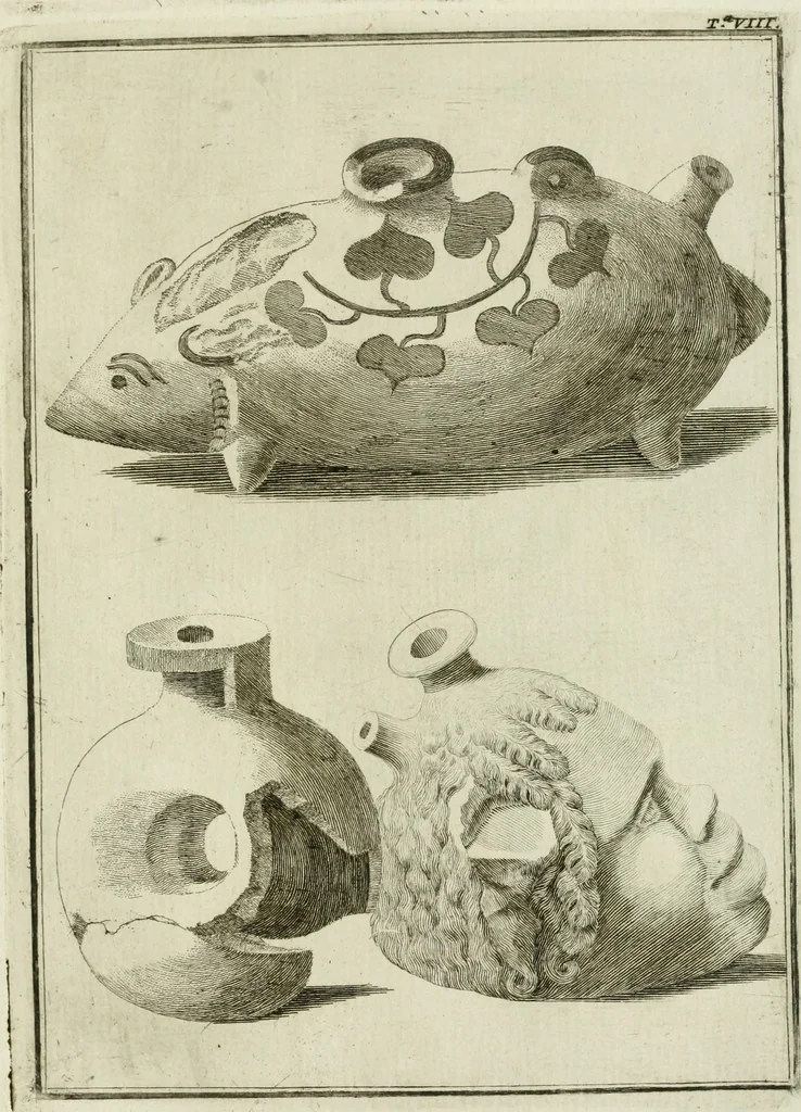 An illustration from Ragionamento a Madama N.N. sopra gli antichi ornamenti e trastulli de'bambini, 1781, leaf 62