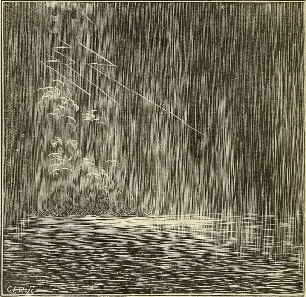 An illustration from Ragnarok: the age of fire and gravel, 1883, leaf 233
