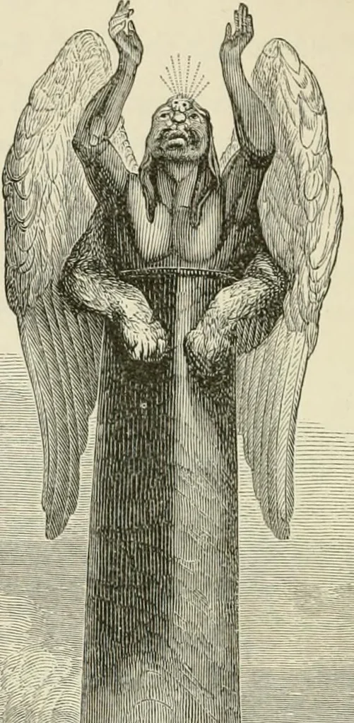An illustration from Ragnarok: the age of fire and gravel, 1883, leaf 283