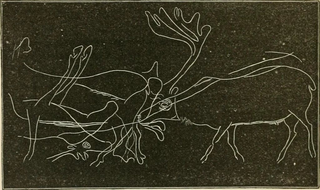 An illustration from Ragnarok: the age of fire and gravel, 1883, leaf 363