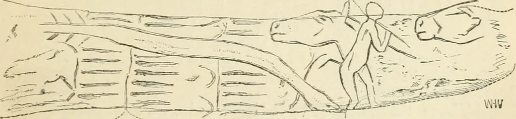 An illustration from Ragnarok: the age of fire and gravel, 1883, leaf 364