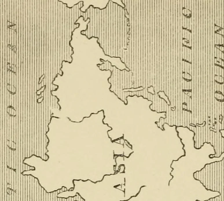 An illustration from Ragnarok: the age of fire and gravel, 1883, leaf 7