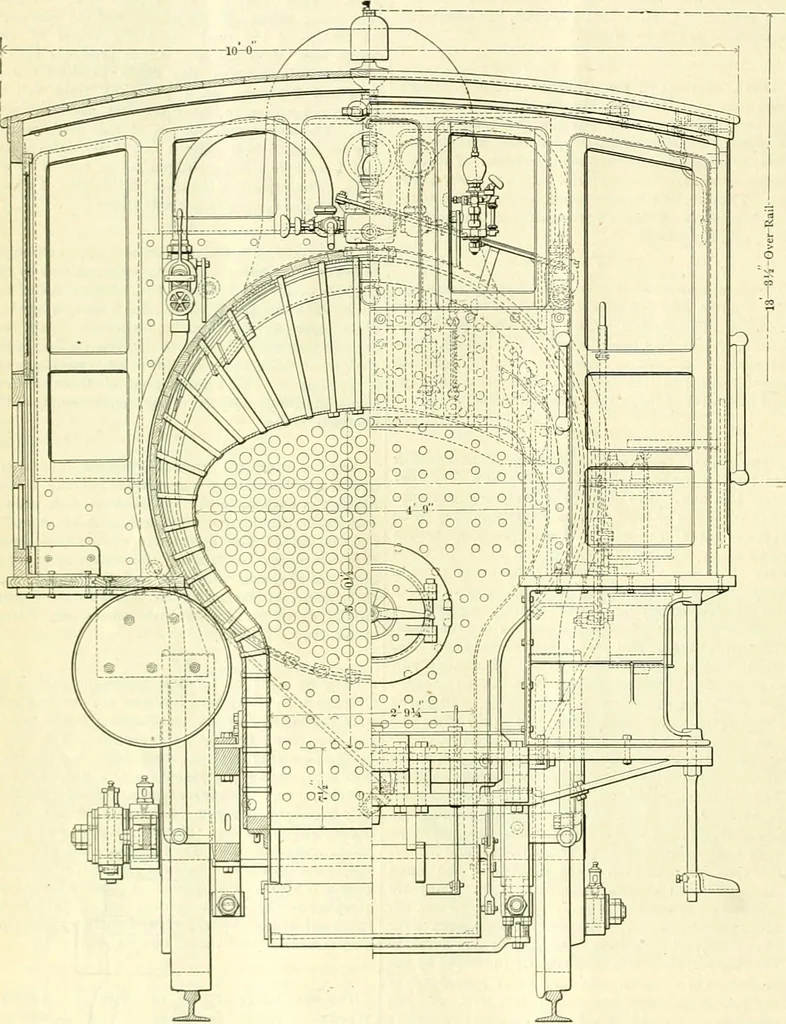An illustration from Railway master mechanic, 1878, leaf 105