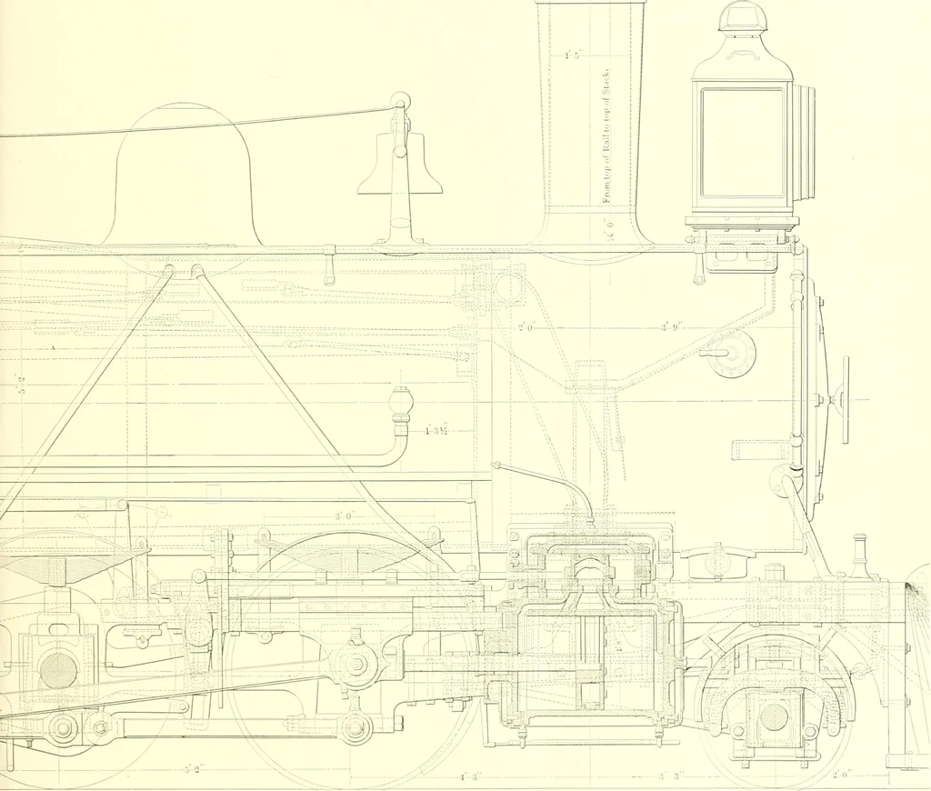 An illustration from Railway master mechanic, 1878, leaf 108