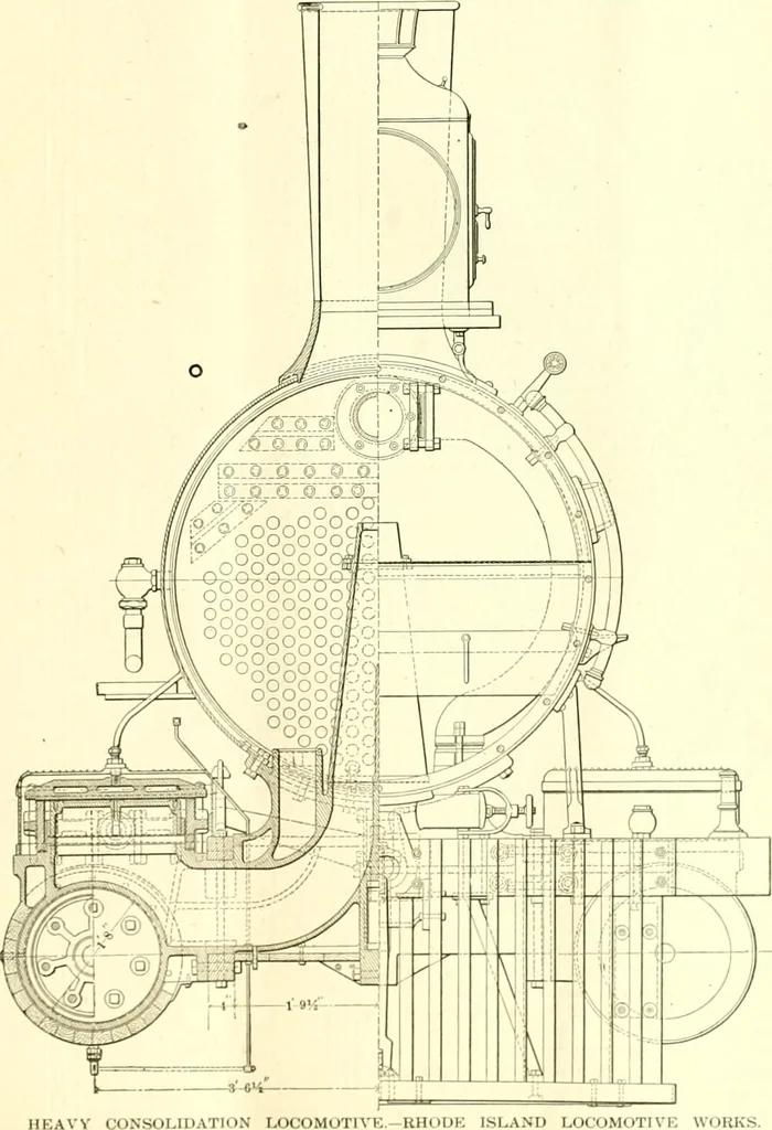 An illustration from Railway master mechanic, 1878, leaf 110