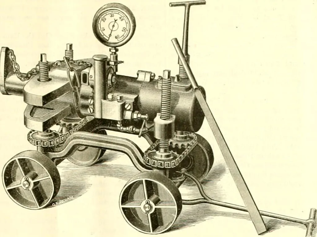 An illustration from Railway master mechanic, 1878, leaf 138