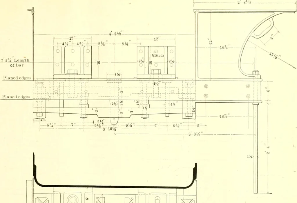An illustration from Railway master mechanic, 1878, leaf 164