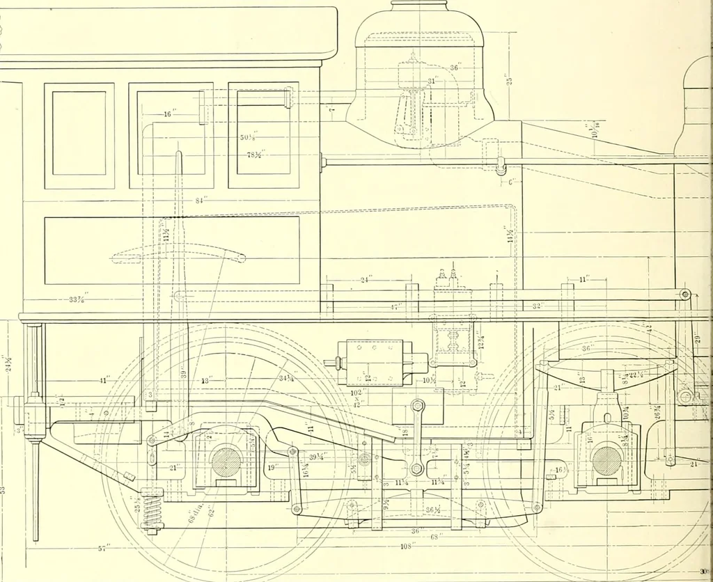 An illustration from Railway master mechanic, 1878, leaf 167