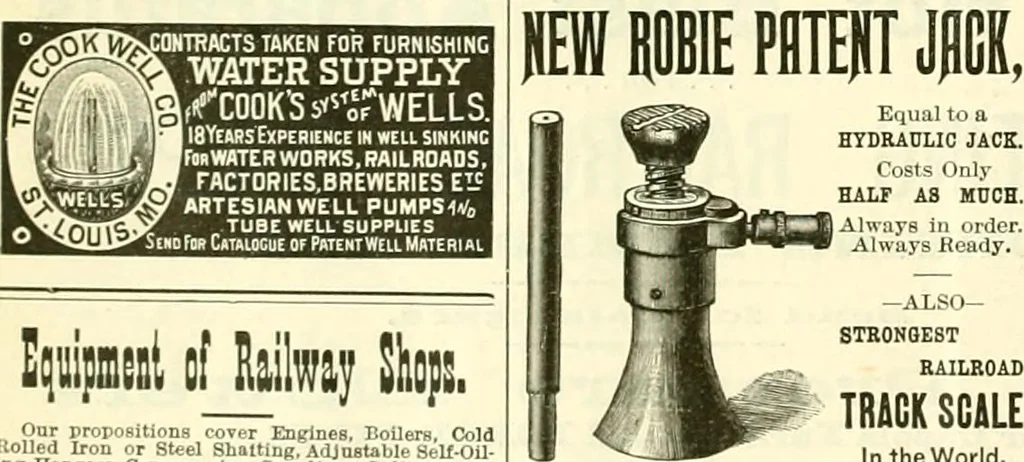 An illustration from Railway master mechanic, 1878, leaf 257