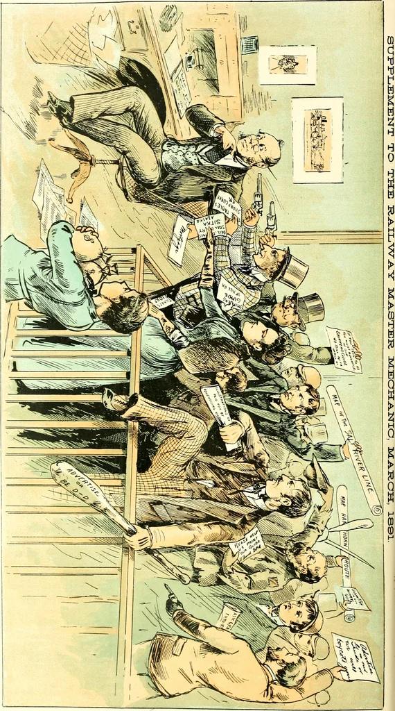 An illustration from Railway master mechanic, 1878, leaf 275