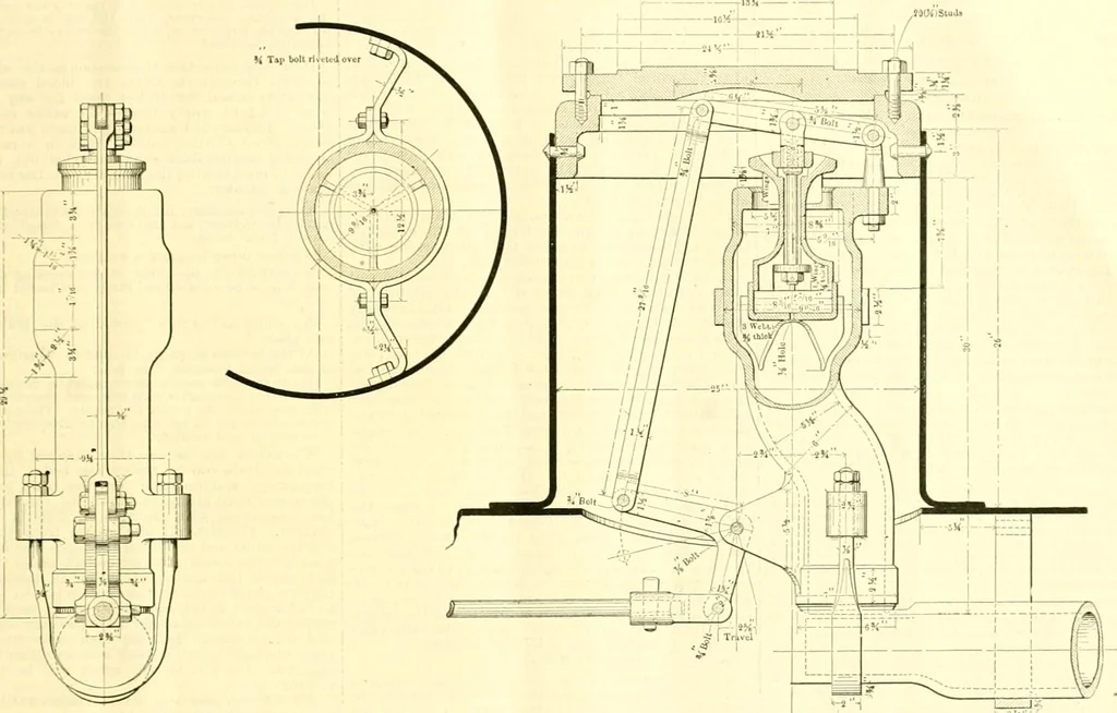 An illustration from Railway master mechanic, 1878, leaf 412