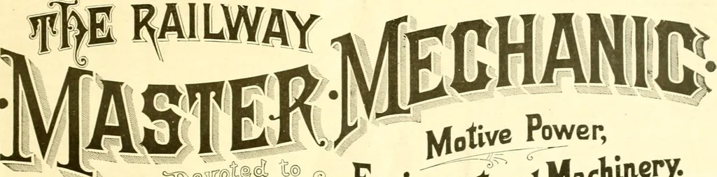 An illustration from Railway master mechanic, 1878, leaf 6