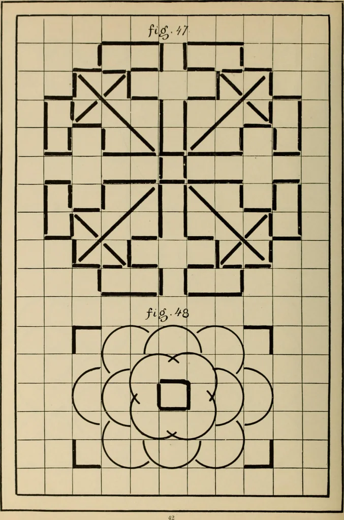 An illustration from Rainy day pastimes for children, 1910, leaf 45
