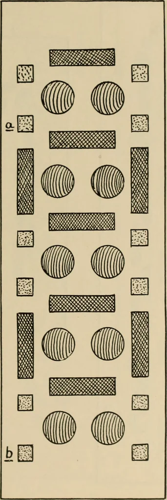 An illustration from Rainy day pastimes for children, 1910, leaf 68
