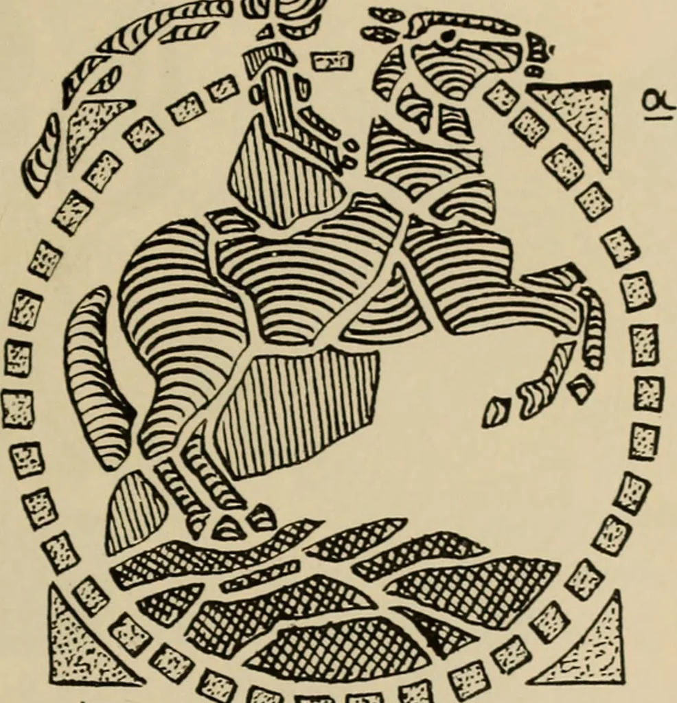 An illustration from Rainy day pastimes for children, 1910, leaf 80