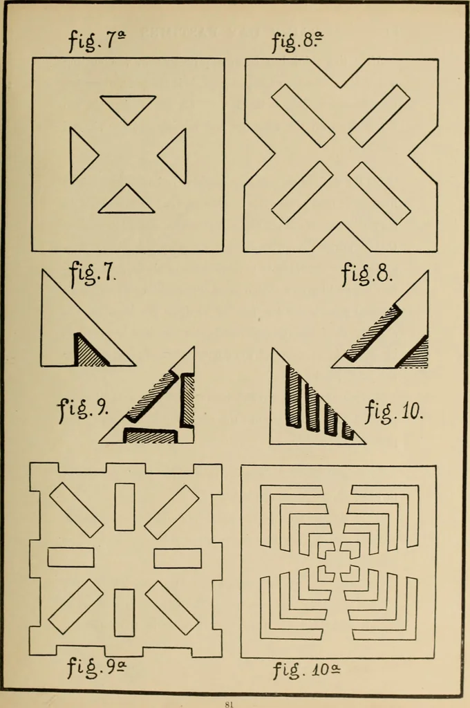 An illustration from Rainy day pastimes for children, 1910, leaf 84