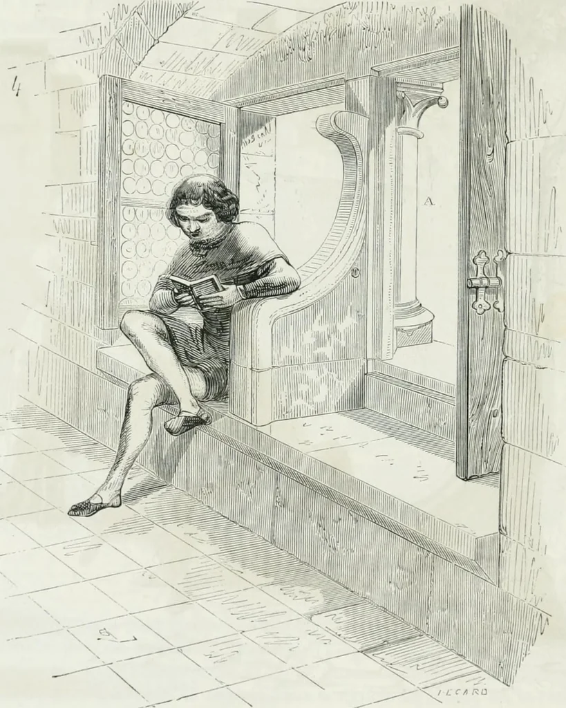 An illustration from Dictionnaire raisonné de l'architecture française du XIe au XVIe siècle, 1875, leaf 111