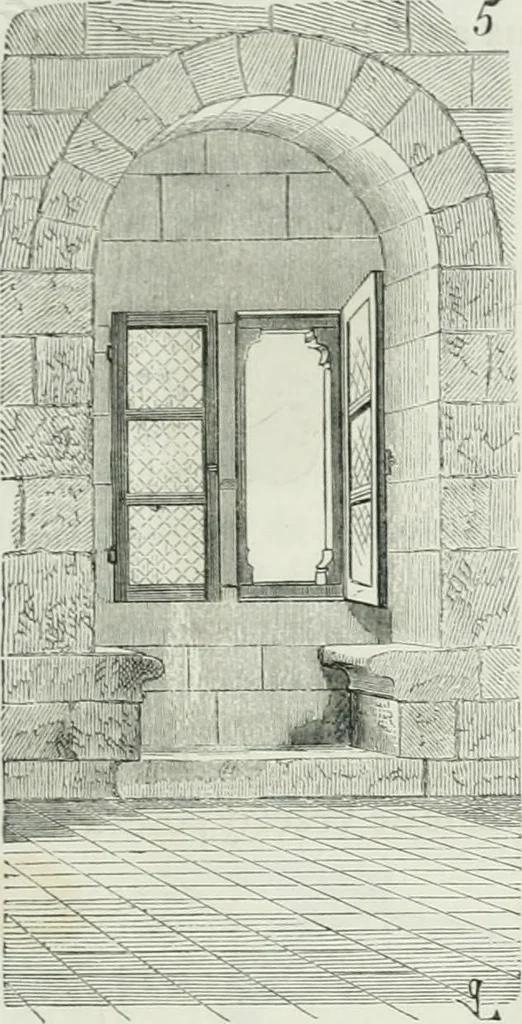 An illustration from Dictionnaire raisonné de l'architecture française du XIe au XVIe siècle, 1875, leaf 112
