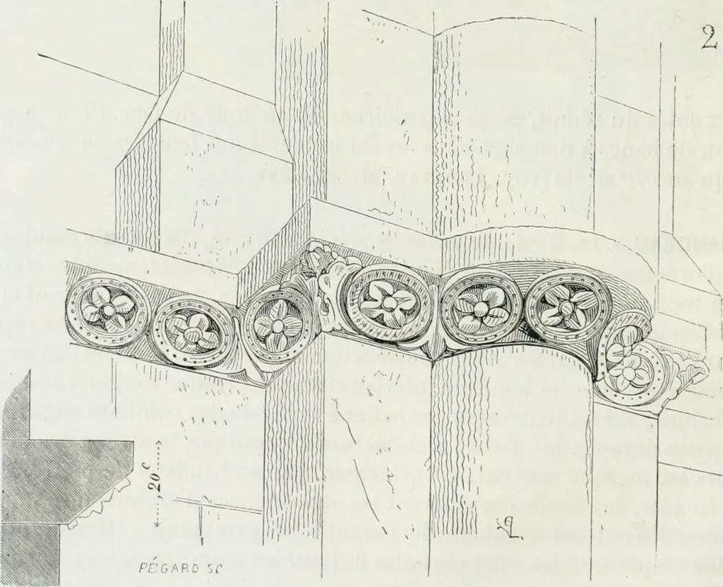 An illustration from Dictionnaire raisonné de l'architecture française du XIe au XVIe siècle, 1875, leaf 113